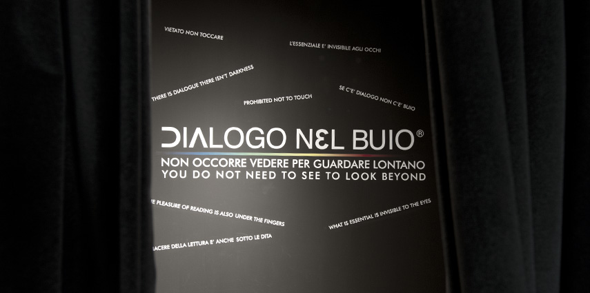 L'allestimento Mercato al buio a Expo 2015