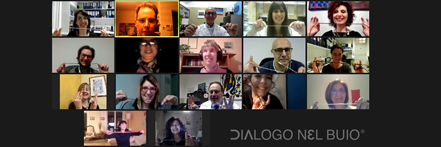Screenshot del workshop con l'Istituto Neurologico Besta