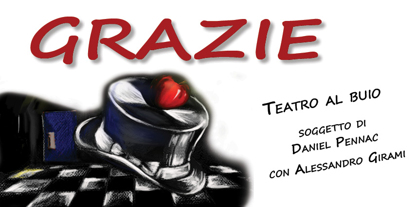 Locandina dello spettacolo "Grazie"